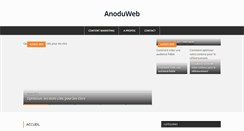 Desktop Screenshot of anoduweb.com